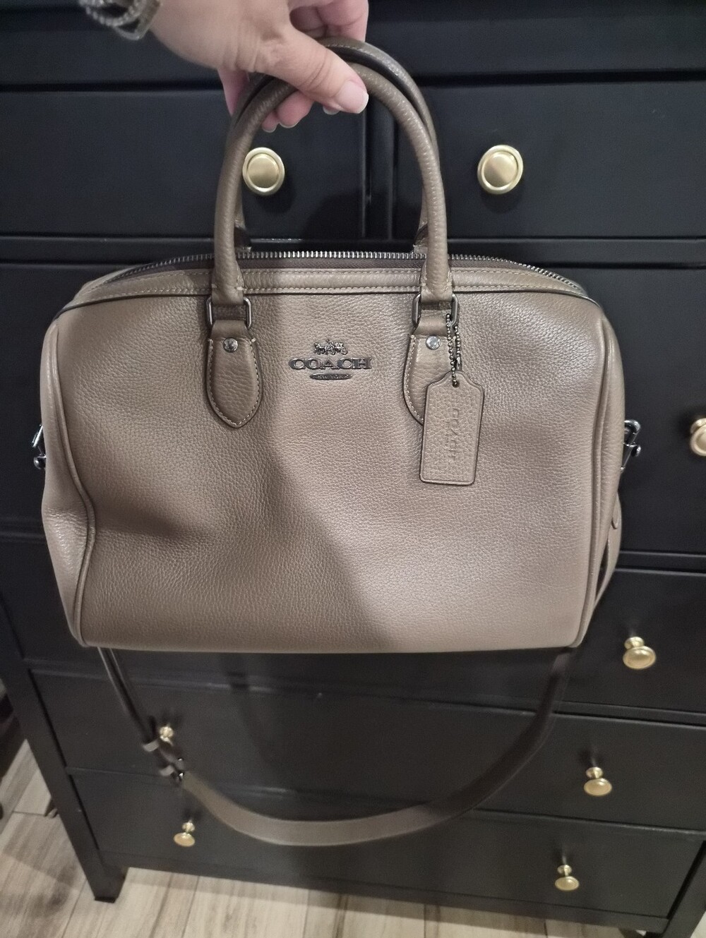 Coach Dark Stone Large Rowan